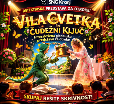 Vila Cvetka in čudežni ključ