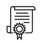 a certificate certificate with a certificate and a certificate