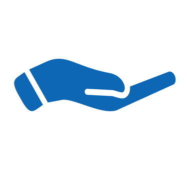 open hand