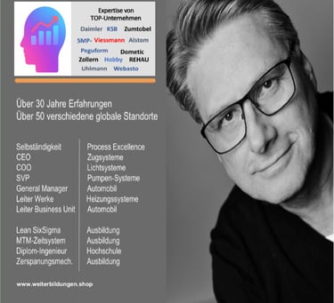 Ihr Experte für Operation Excellence mit über 30-jähriger Praxis
