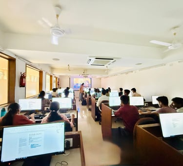 Power BI dashboard training students Ahmedabad