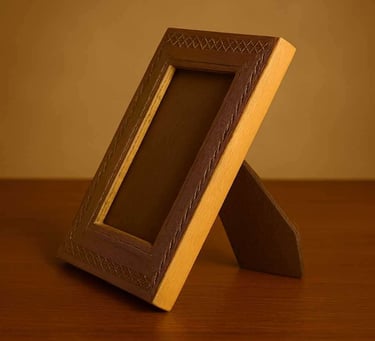 wooden photo frame