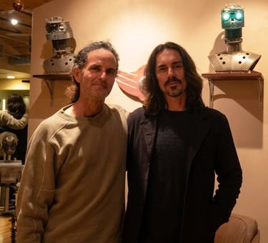 Tal Avitzur with Jeremy Mayer.