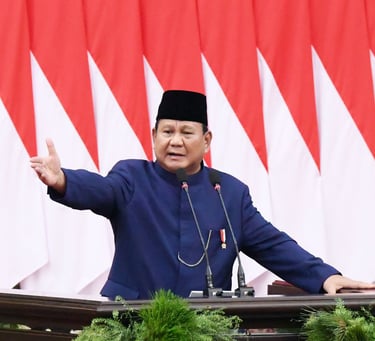 pidato prabowo mendukung UMKM dan pengusaha lokal asli indonesia