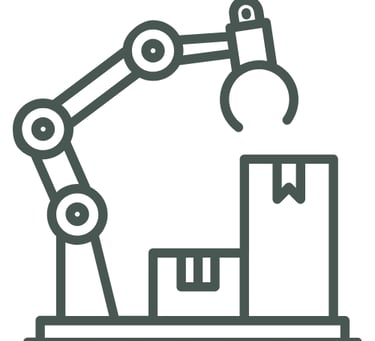 precio de brazo robótico industrial con manipulacion de piezas metálicas