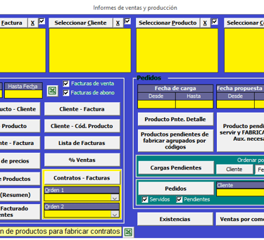 software empresa alimentacion