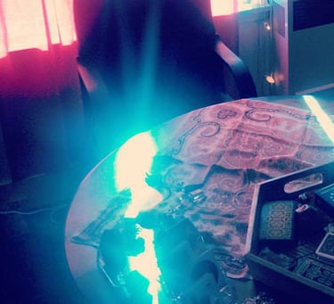 Joséphine spirits appears at Raphaël Pathé The Worlds Medium office in Hollywood