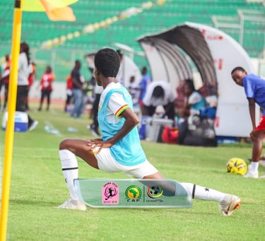 A post from Comfort Owusu, a football player for Hasaacas Ladies and Ghana national team(black princ