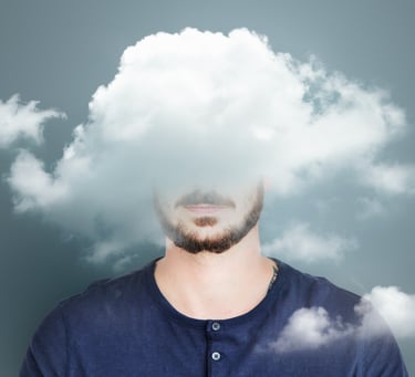 image symbolique d'un état inattentif 