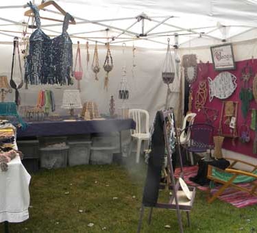 créations en macramé pour la maison et pour s'habiller