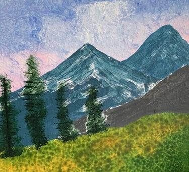 Paysage montagneux (09/03/2023)