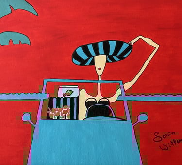 Mademoiselle en cabriolet (26/06/2023)