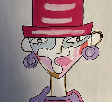 Chapeau rose 40/50 (19/09/2023)