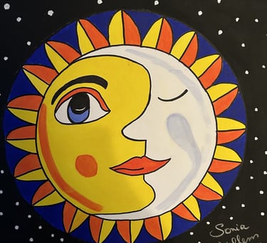 Le soleil a rendez-vous avec la lune 50/50 (17/09/2023)
