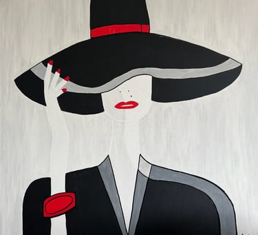 La dame au chapeau 80/80 (04/06/2024)