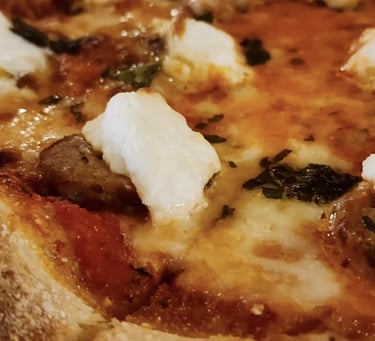 Sausage Ricotta - the best pizza in Hill City and Rapid City.