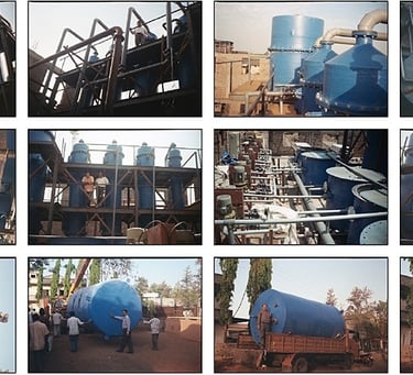 FRP TANKS, FUME SCRUBBING SYSTEMS