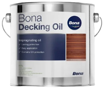 bona bona decking oil, with a brown wood floor