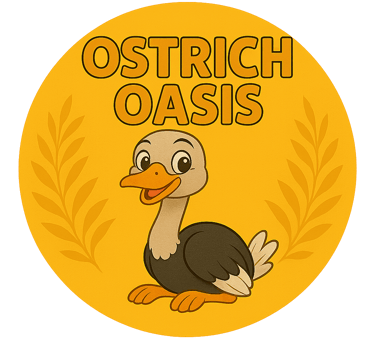 Ostrich Oasis - quirky and eye-catching gifts for ostrich lovers
