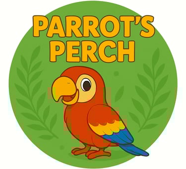 Parrot’s Perch - colourful gifts and jungle-themed treasures