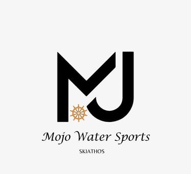 a logo for motoo water sports