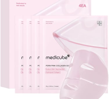  medicube Salmon DNA PDRN pink collagen jelly gel mask 