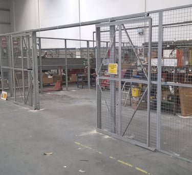 Mesh Partitioning for Safety in Warehouse