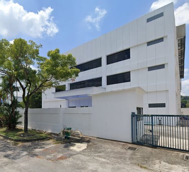 A 30,000 square foot built-up area Factory construction project by Shockwave Builders.