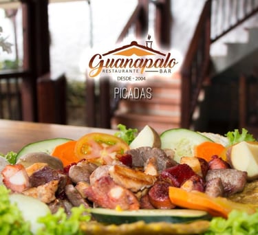 Picadas, restaurante Guanapalo Circasia Quindio