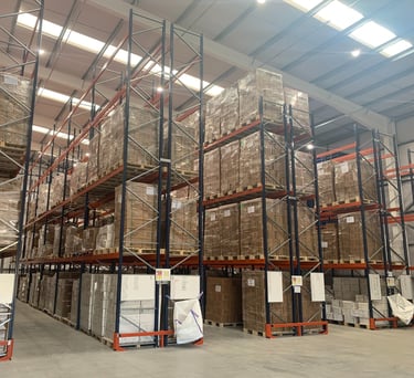 very narrow aisle pallet racking