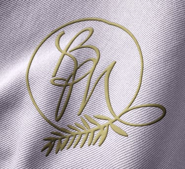 Broderie d'un logo sur un tissu