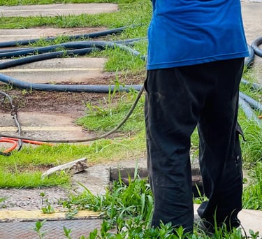 tecnico de desentupimento