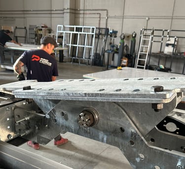 trabajador en un taller