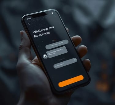 Anúncio de Lead e Mensagem