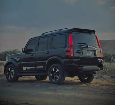 “Mahindra Scorpio – self drive comfort with SUV power.”