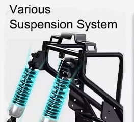 electric trike suspension 