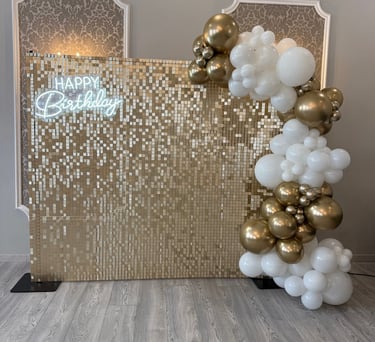 auksine foto siena, auksine judanti siena, auksine sienele renginiams, auksine blizgi foto sienelė