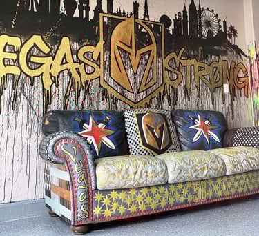 Las Vegas Golden Knights Mural