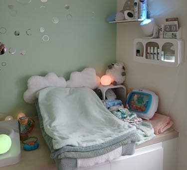 l'espace massage du salon