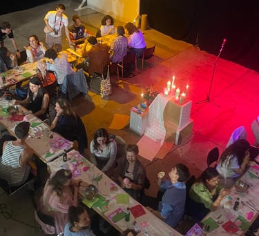 poetry dinner Treehouse