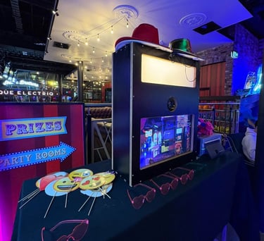 Kiwibooth Setup at Archie Brothers