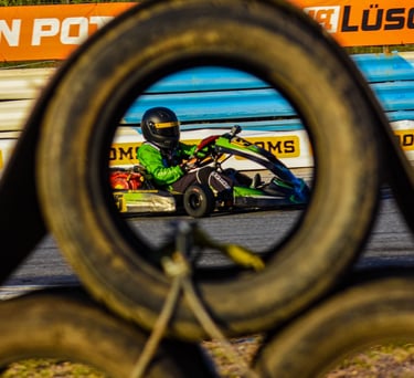 Hugo Hernández piloto de karting en Uruguay. Patrocinadores Campeonato Nacional