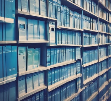 low-angle photography of blue glass walled building during daytime