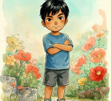 Tiago - Le Toucher Vivant - Personnage La Bande des Super-Sens