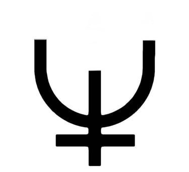 lvf.lvx logo alchemical symbol neptune greek letter psy alchemy