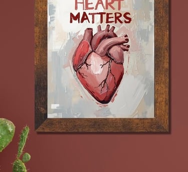 heart painting vivmadeit wall art vivmadeit art