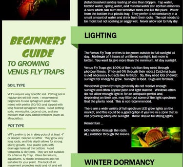 A Beginners Guide to get you started with your growing journey.