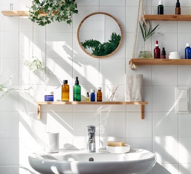 salle de bain bathroom casamore location saisonnière qualité propre