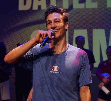 Ben discours championnat de France 2025 de football freestyle