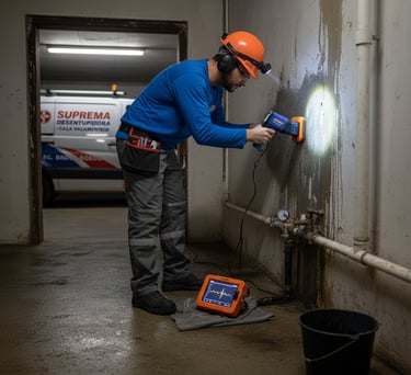 analisando o caça vazamento